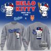 Dodgers Hello Kitty Back To Back World Series Champions Sweatshirt