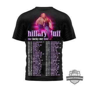 Hilary Duff The Lucky Me Tour T-Shirt