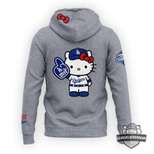 Los Angeles Dodgers Hello Kitty Night Hoodie