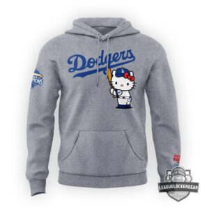 Los Angeles Dodgers Hello Kitty Night Hoodie
