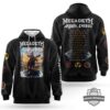 Megadeth Anthrax Exodus Canada Tour 2026 3D Hoodie