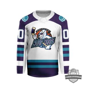 Orlando Solar Bears Personalized 2026 Throwback V-shaped Hockey Jersey