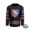 Orlando Solar Bears Personalized 2026 First Responders Appreciation V-shaped Hockey Jersey