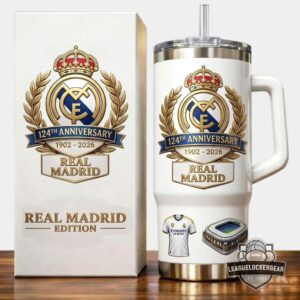 Real Madrid 124th Anniversary 1902 - 2026 Tumbler