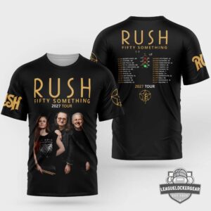 Rush Fifty Something 2027 Tour T-Shirt