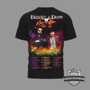 Brooks & Dunn Neon Moon Tour 2026 T-Shirt