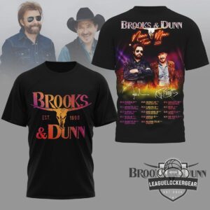 Brooks & Dunn Neon Moon Tour 2026 T-Shirt
