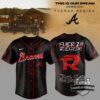 Fuerza Regida Atlanta Braves This Is Our Dream Stadium Tour Baseball Jersey