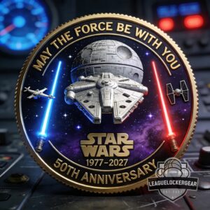 Star Wars 50th Anniversary 1977-2027 Challenge Coin