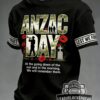 ANZAC Day Lest We Forget Poppies T-Shirt