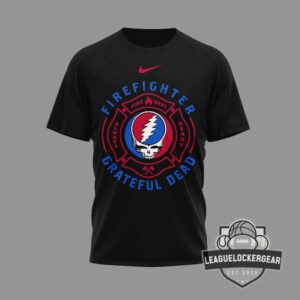 Grateful Dead Firefighter Fire Dept T-Shirt