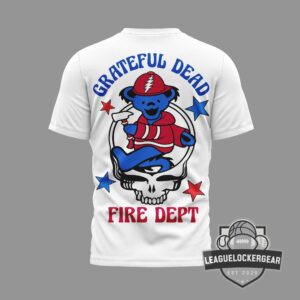 Grateful Dead Firefighter Fire Dept T-Shirt