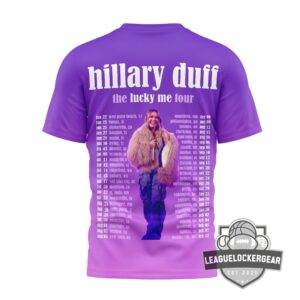 Hilary Duff The Lucky Me World Tour 2026 T-Shirt