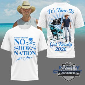 Kenny Chesney No Shoes Nation Get Ready 2026 T-Shirt