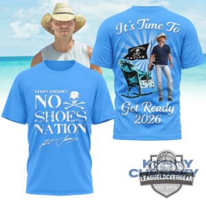 Kenny Chesney No Shoes Nation Get Ready 2026 T-Shirt