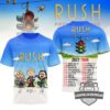 Rush Fifty Something 2027 Tour Peanuts Cartoon T-Shirt
