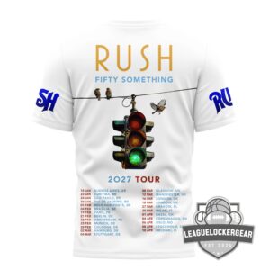 Rush Fifty Something 2027 Tour Signatures T-Shirt