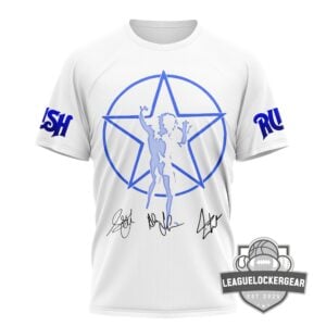 Rush Fifty Something 2027 Tour Signatures T-Shirt