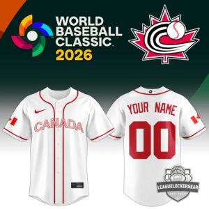 Canada World Baseball Classic 2026 Baseball Jersey