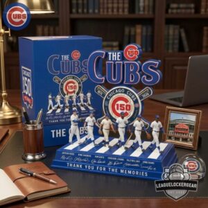 Chicago Cubs 150th Anniversary Thank You For The Memories Acrylic Plaque