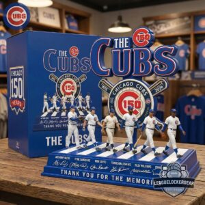 Chicago Cubs 150th Anniversary Thank You For The Memories Acrylic Plaque