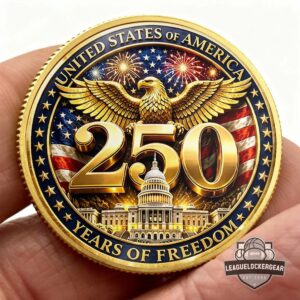 United States of America 250th Anniversary Commemorative Coin