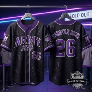 BTS ARMY Bangtan Boys World Tour Baseball Jersey