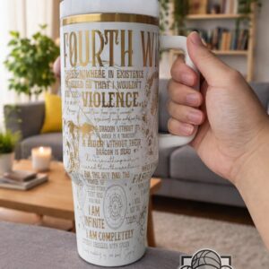 Fourth Wing Basgiath Tumbler with Handle