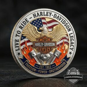 Harley-Davidson Live To Ride Legacy Est 1903 Challenge Coin