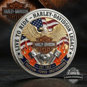 Harley-Davidson Live To Ride Legacy Est 1903 Challenge Coin