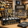 Pittsburgh Penguins 60 Seasons Thank You For The Memories Acrylic Plaque