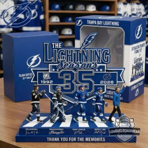 Tampa Bay Lightning 35 Seasons Tribute Legends Acrylic Plaque
