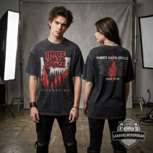 Three Days Grace Alienation Tour Vintage T-Shirt