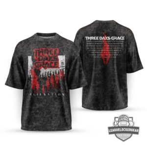 Three Days Grace Alienation Tour Vintage T-Shirt