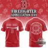 Boston Red Sox Firefighter Appreciation Day T-Shirt