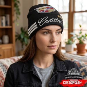Cadillac Custom Name Beanie Hat