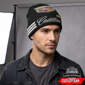 Cadillac Custom Name Beanie Hat