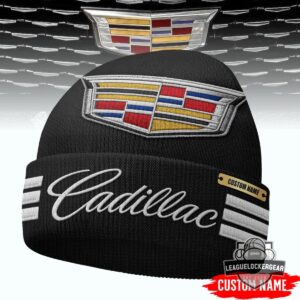 Cadillac Custom Name Beanie Hat