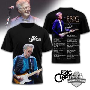 Eric Clapton Tour 2020 With Signature T-Shirt