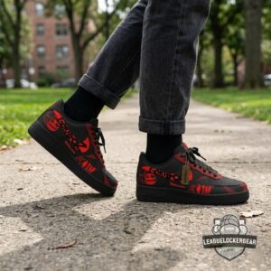 Gorillaz Mountain Tour 2026 Custom Air Force Sneakers
