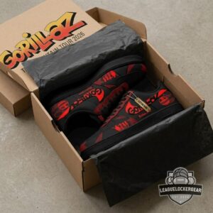 Gorillaz Mountain Tour 2026 Custom Air Force Sneakers