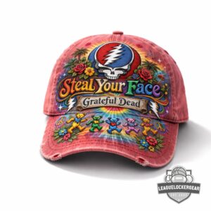 Grateful Dead Steal Your Face Dancing Bears Cap Hat