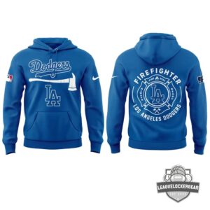 Los Angeles Dodgers Firefighter Appreciation Day Hoodie