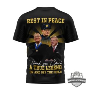 Lou Holtz Rest In Peace True Legend Memorial T-Shirt