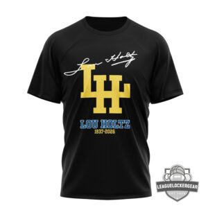 Lou Holtz Rest In Peace True Legend Memorial T-Shirt
