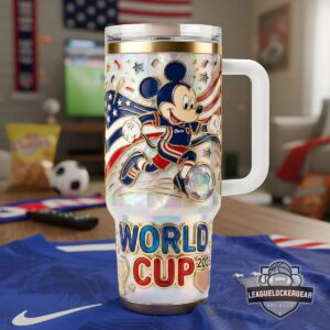 Mickey Mouse USA Team World Cup 2026 Tumbler with Handle