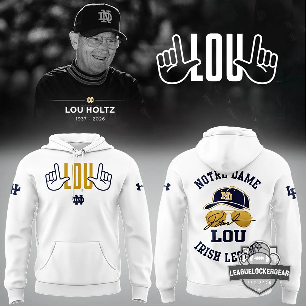 Notre Dame Fighting Irish Lou Holtz Irish Legend Hoodie