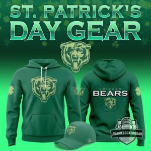 Chicago Bears St. Patrick's Day Hoodie