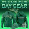 New England Patriots St. Patrick's Day Hoodie And Hat