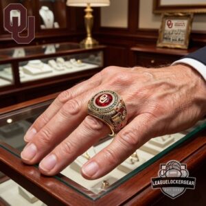 Oklahoma Sooners Boomer Sooner Champions EST. 1895 Ring